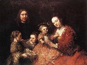REMBRANDT Harmenszoon van Rijn Family Group china oil painting artist